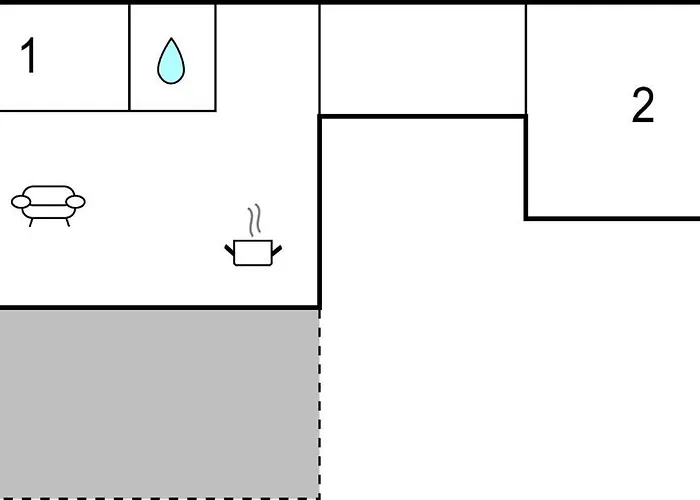 2 Bedroom Stunning In Сasa de vacaciones *